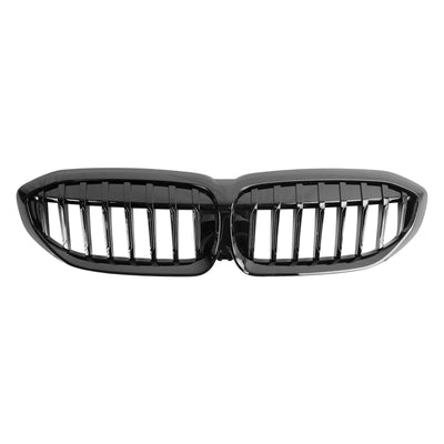 Calandre Avant Noire ABS BMW Série 3 G20 G28 2019-2020 51138072085 - vue de dessus - Becquet Voiture