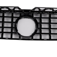 Calandre Avant Noire Brillante Mercedes Classe A W177 A35 A180 2023-2025 - détail du montage - Becquet Voiture