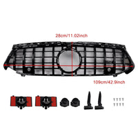 Calandre Avant Noire Brillante Mercedes Classe A W177 A35 A180 2023-2025 - vue arrière - Becquet Voiture