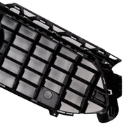 Calandre Avant Noire Brillante Mercedes Classe A W177 A35 A180 2023-2025 - vue rapprochée - Becquet Voiture