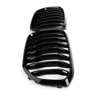 Calandre Avant Noire Brillante Performance BMW X5 G05 2019 - packshot studio - Becquet Voiture
