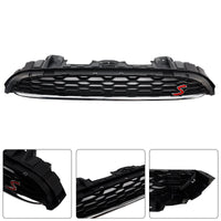 Calandre Avant Noire Maille Mini Cooper F55 F56 F57 2014-2021 - vue de profil 3 - Becquet Voiture