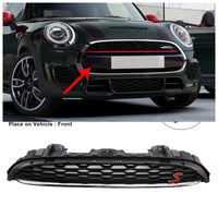 Calandre Avant Noire Maille Mini Cooper F56 3 Portes Hayon 2014-2021 - vue de face - Becquet Voiture