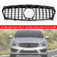 Panamericana GTR Front Grille Mercedes CLA W117 2013-2019 - side view 2 - Becquet Voiture