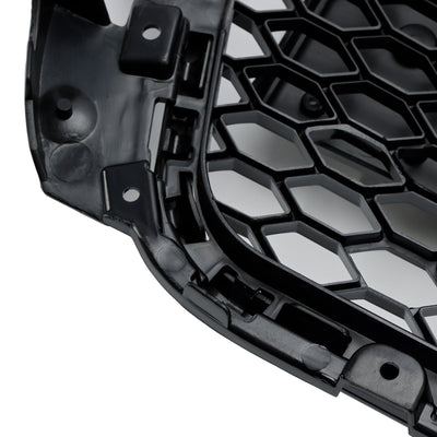 Calandre Avant RS3 Style Alvéolée Pour Audi A3 8P / S3 2008-2013 - détail du montage - Becquet Voiture