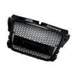 Calandre Avant RS3 Style Alvéolée Pour Audi A3 8P / S3 2008-2013