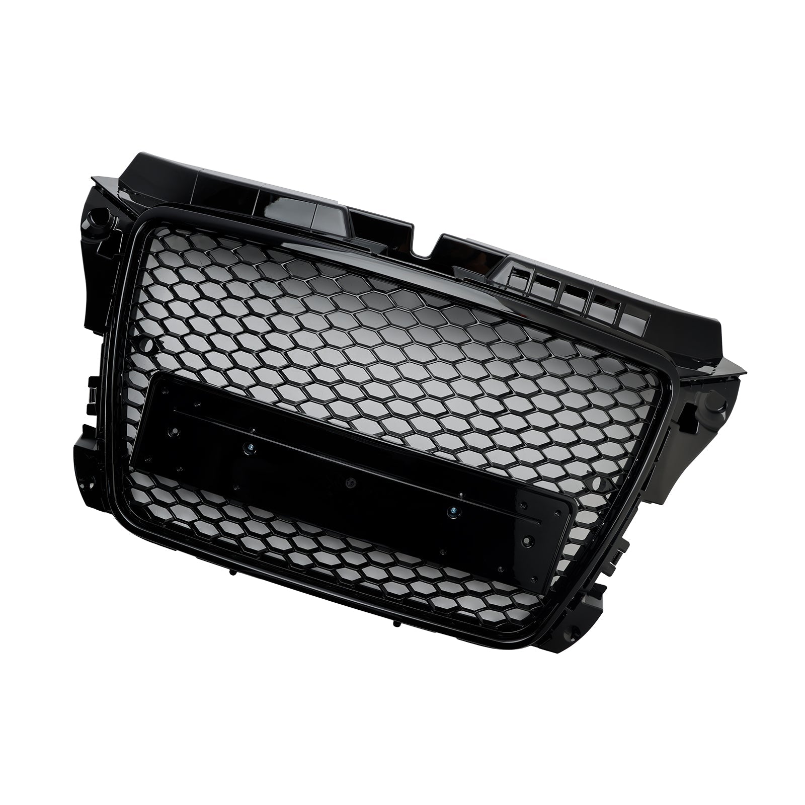 Calandre Avant RS3 Style Alvéolée Pour Audi A3 8P / S3 2008-2013 - vue de face - Becquet Voiture