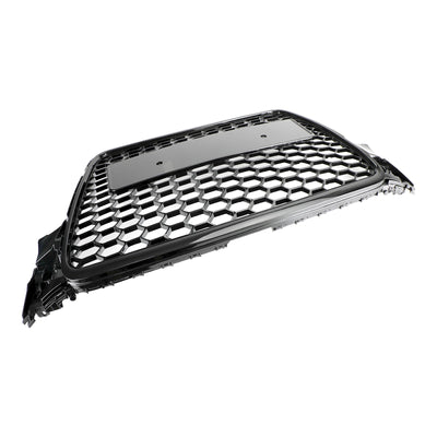 Calandre Avant RS4 Style Nid D'abeille Audi A4 S4 B8 - détail du montage - Becquet Voiture