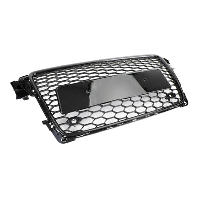 Calandre Avant RS4 Style Nid D'abeille Audi A4 S4 B8 - packshot studio - Becquet Voiture