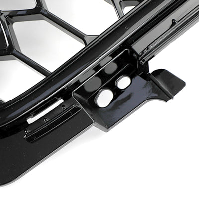 Calandre Avant RS4 Style Nid D'abeille Audi A4 S4 B8 - vue de dessus - Becquet Voiture