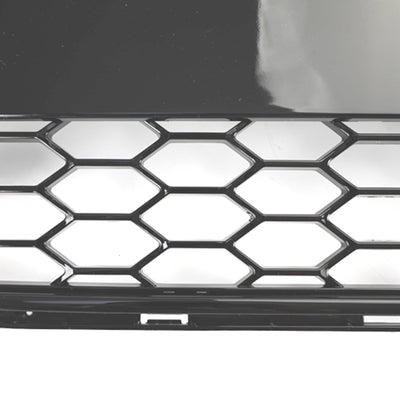Calandre Avant RS4 Style Nid D'abeille Audi A4 S4 B8 - vue de trois-quarts - Becquet Voiture