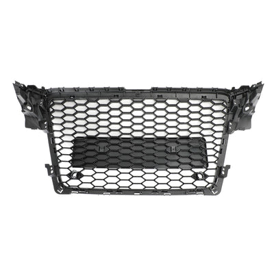 Calandre Avant RS4 Style Nid D'abeille Audi A4 S4 B8 - vue rapprochée - Becquet Voiture