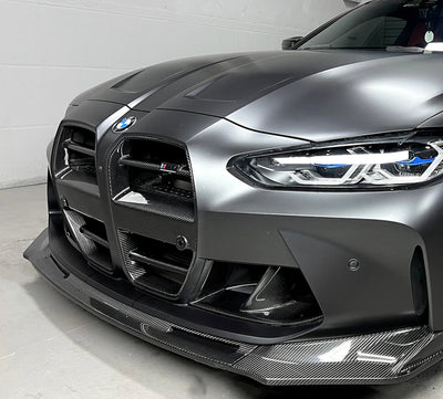 Calandre Avant ST Fibre Carbone BMW G80 G82 - vue arrière - Becquet Voiture