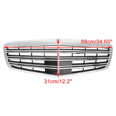 Calandre Avant Style AMG Mercedes Classe S W221 2010-2013 - vue rapprochée - Becquet Voiture