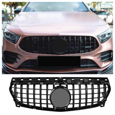 Calandre Avant Style GT Mercedes CLA W117 2013-2019 - vue de face - Becquet Voiture
