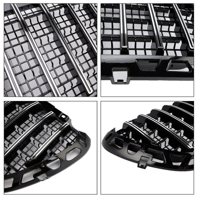 Calandre Avant Style GT Noir Mercedes Sprinter W907 W910 - installé sur véhicule 2 - Becquet Voiture