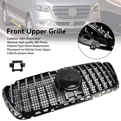 Calandre Avant Style GT Noir Mercedes Sprinter W907 W910 - vue arrière - Becquet Voiture