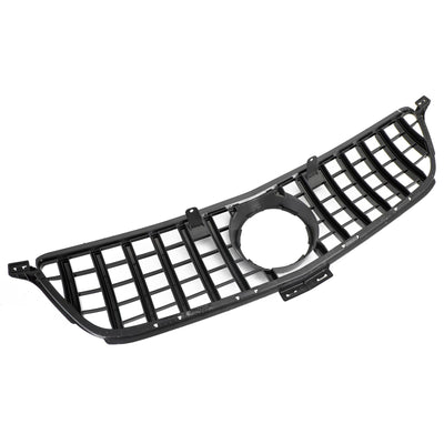 Calandre Avant Style GTR Chrome Mercedes W166 ML 2012-2015 - en situation - Becquet Voiture