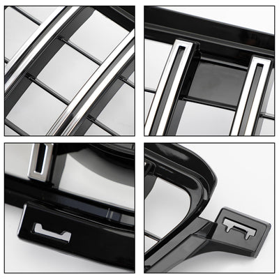 Calandre Avant Style GTR Chrome Mercedes W166 ML 2012-2015 - installé sur véhicule - Becquet Voiture