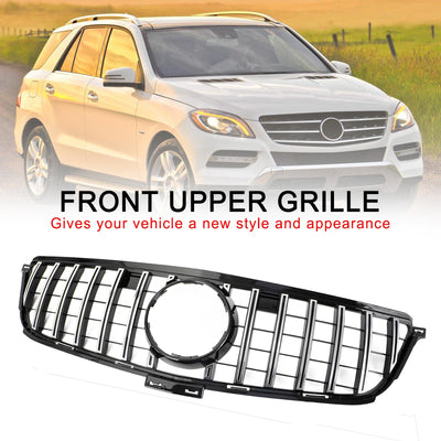 Calandre Avant Style GTR Chrome Mercedes W166 ML 2012-2015 - packshot studio - Becquet Voiture