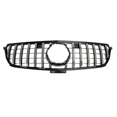 Calandre Avant Style GTR Chrome Mercedes W166 ML 2012-2015 - vue arrière 2 - Becquet Voiture