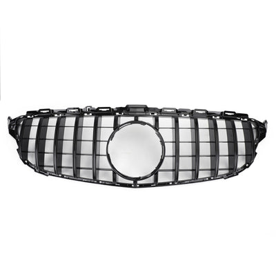 Calandre Avant Style GTR Mercedes Classe C W205 2015-2018 - en situation - Becquet Voiture