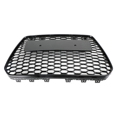 Calandre Avant Style Nid d'Abeille Audi A5 S5 B8.5 Noir - packshot studio - Becquet Voiture