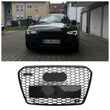 Calandre Avant Style Nid d'Abeille Audi A5 S5 B8.5 Noir