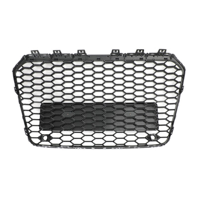 Calandre Avant Style Nid d'Abeille Audi A5 S5 B8.5 Noir - vue de trois-quarts - Becquet Voiture