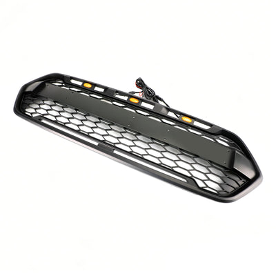 Calandre Avant Style Raptor Ford Transit Custom 2018-2023 3LED - packshot studio 2 - Becquet Voiture