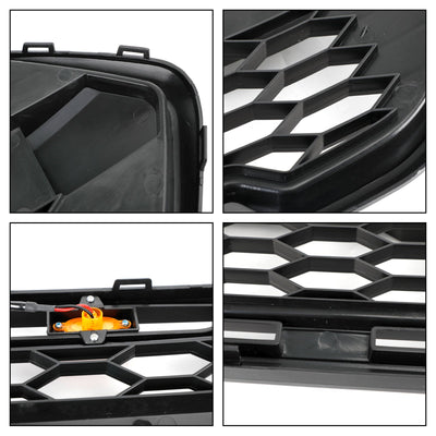 Calandre Avant Style Raptor Ford Transit Custom 2018-2023 3LED - packshot studio - Becquet Voiture