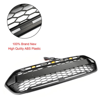 Calandre Avant Style Raptor Ford Transit Custom 2018-2023 3LED - vue arrière 2 - Becquet Voiture