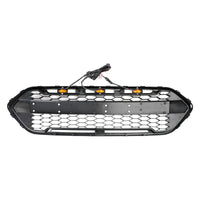 Calandre Avant Style Raptor Ford Transit Custom 2018-2023 3LED - vue arrière - Becquet Voiture