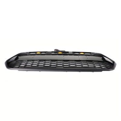 Calandre Avant Style Raptor Ford Transit Custom 2018-2023 3LED - vue de dessus - Becquet Voiture
