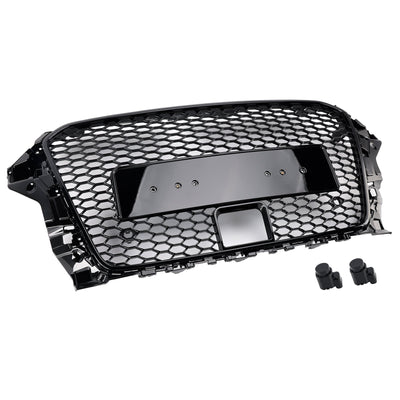 Calandre Avant Style RS3 Audi A3 Sline S3 2013-2016 Avec ACC - vue de face 2 - Becquet Voiture