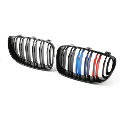 Calandre BMW E81 E82 E87 E88 M Noir Brillant 2008-2012 - vue arrière - Becquet Voiture
