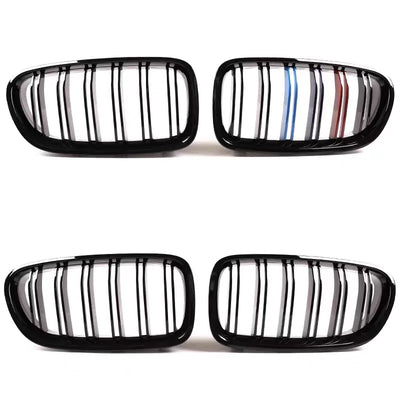 Calandre BMW F30 F20 Double Lamelle 2012-2018 - vue arrière - Becquet Voiture