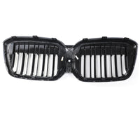 Calandre BMW iX3 G08 LCI Double Lamelles Noir 2022-2024 - vue rapprochée - Becquet Voiture