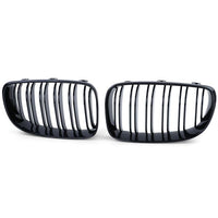 Calandre BMW Série 1 E87 E81 noir brillant - vue arrière 2 - Becquet Voiture