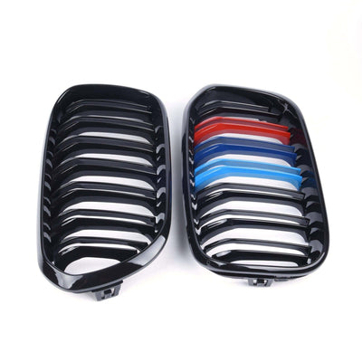 Calandre BMW Série 1 F20 F21 - vue de profil 3 - Becquet Voiture
