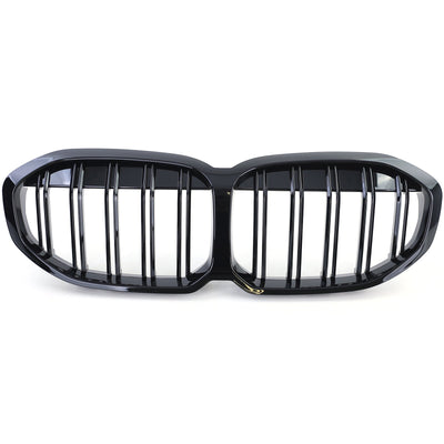 Calandre BMW Série 1 F40 noir brillant - installé sur véhicule - Becquet Voiture