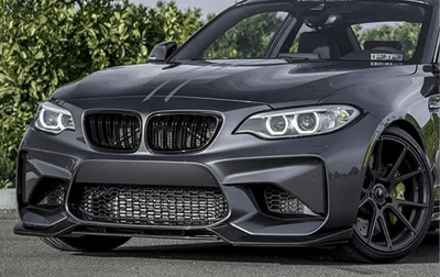 Calandre BMW Série 2 F22 F23 - vue de trois-quarts - Becquet Voiture