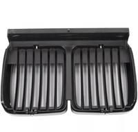 Gloss black BMW 3 Series E30 kidney grille - side view - Becquet Voiture