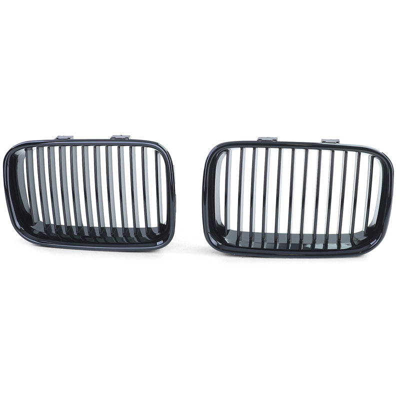 Calandre BMW Série 3 E36 noir brillant - vue arrière - Becquet Voiture