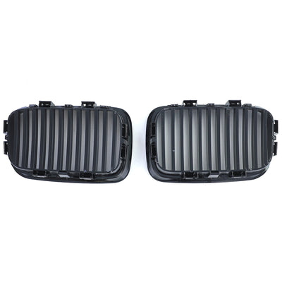 Calandre BMW Série 3 E36 noir brillant - vue rapprochée - Becquet Voiture