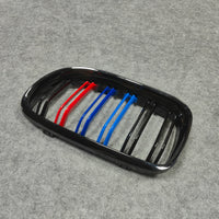Calandre BMW Série 3 E90 LCI Noir 2008-2011 - vue de profil - Becquet Voiture