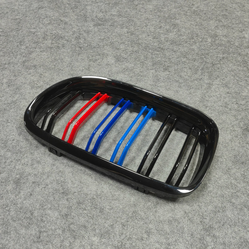 Calandre BMW Série 3 E90 LCI Noir 2008-2011 - vue de profil - Becquet Voiture