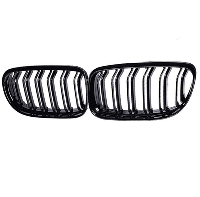 Calandre BMW Série 3 E90 noir brillant - vue arrière 2 - Becquet Voiture