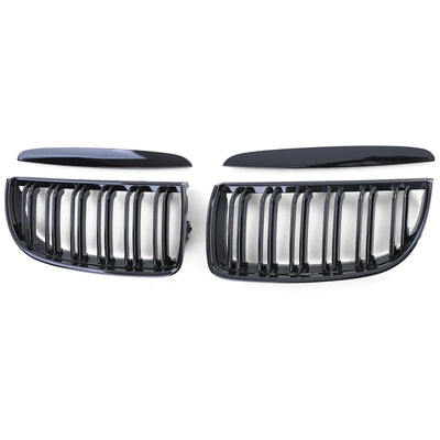 Calandre BMW Série 3 E90 noir brillant - vue arrière - Becquet Voiture