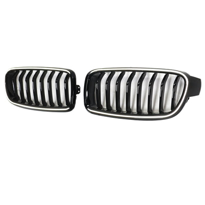 Calandre BMW Série 3 F30 F31 F35 Noir 2012-2019 - détail du montage 2 - Becquet Voiture